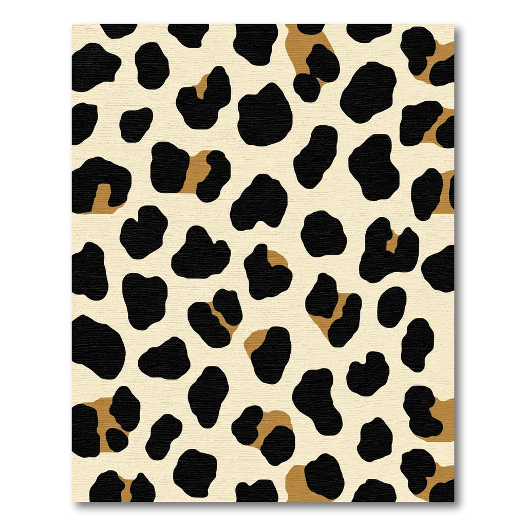 Bold Leopard Print Spots Rug