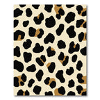 Bold Leopard Print Spots Rug
