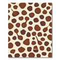Crimson Abstract Organic Blossom Rug