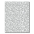 Monochromatic Abstract Floral Swirl Rug