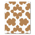 Golden Clover Geometric Contemporary Rug