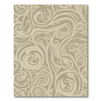 Earthy Tone Swirl Abstract Rug