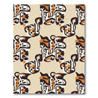 Abstract Cheetah Ornate Contemporary Rug