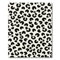 Bold Black White Spot Rug