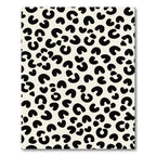 Bold Black White Spot Rug