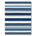 Nautical Blue Stripe Harmony Rug