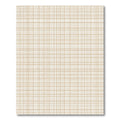 Earthy Beige Subtle Plaid Check Rug