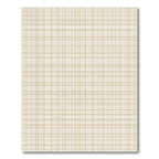 Earthy Beige Subtle Plaid Check Rug