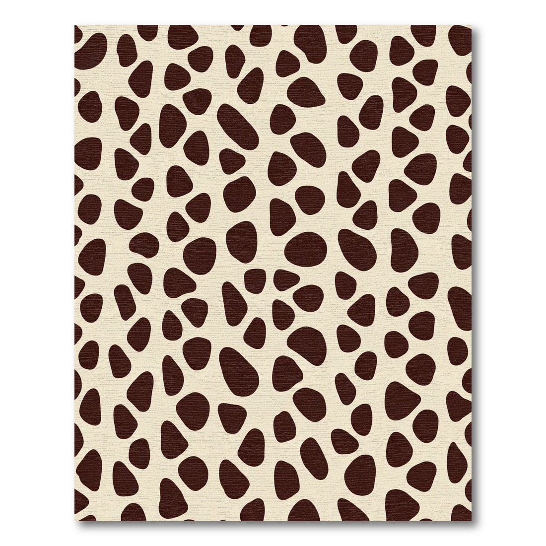 Brown Giraffe Spot Casual Pattern Rug