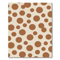 Terra Cotta Polka Dot Collection Rug