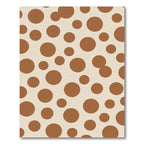 Terra Cotta Polka Dot Collection Rug