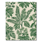 Verdant Leafy Rainforest Canopy Rug