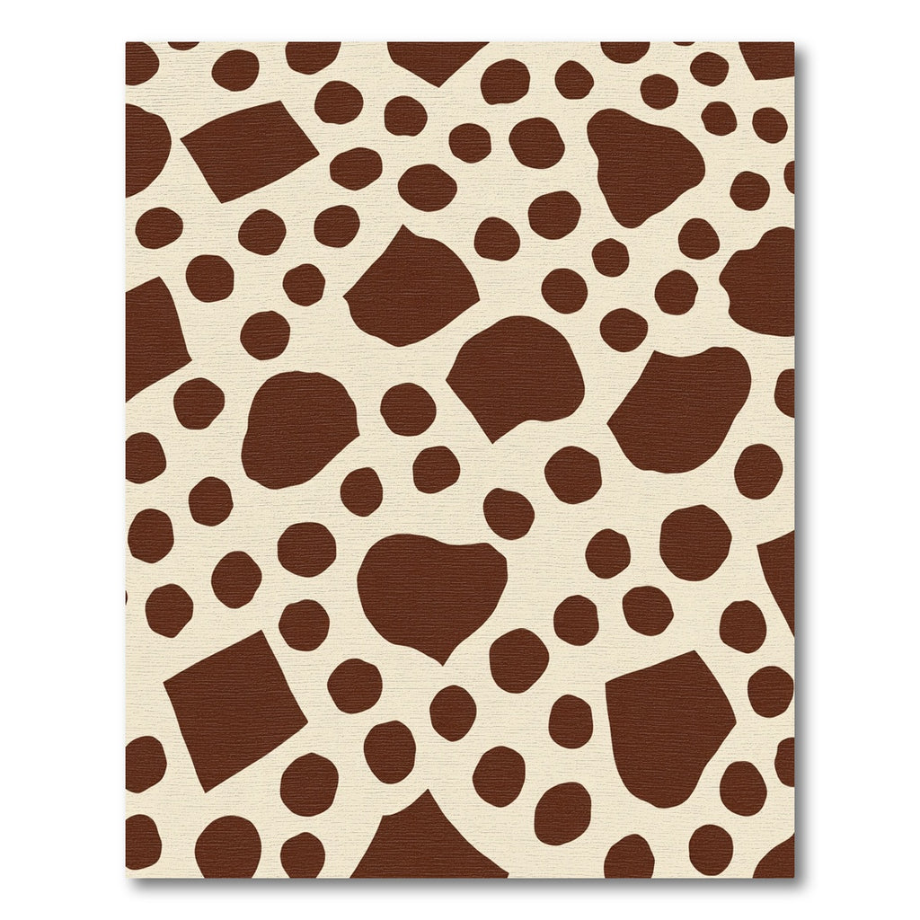 Brown Spots Organic Field Rug