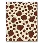 Brown Spots Organic Field Rug
