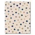Neutral Polka Dot Scatter Rug