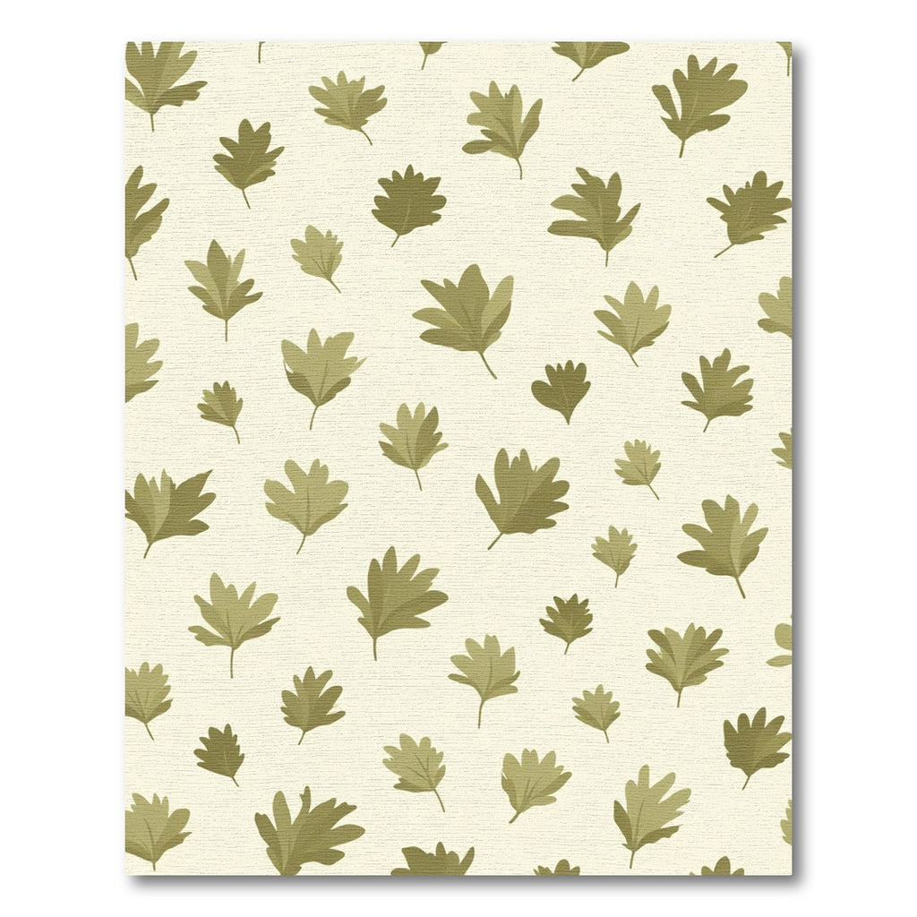 Olive Leaf Scatter Pattern Rug