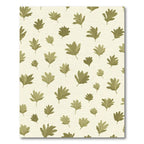 Olive Leaf Scatter Pattern Rug