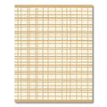 Hand Drawn Beige Plaid Rug