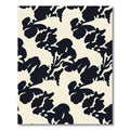 Bold Navy Botanical Floral Composition Rug