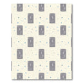 Gray Doorway Watercolor Sprinkle Rug