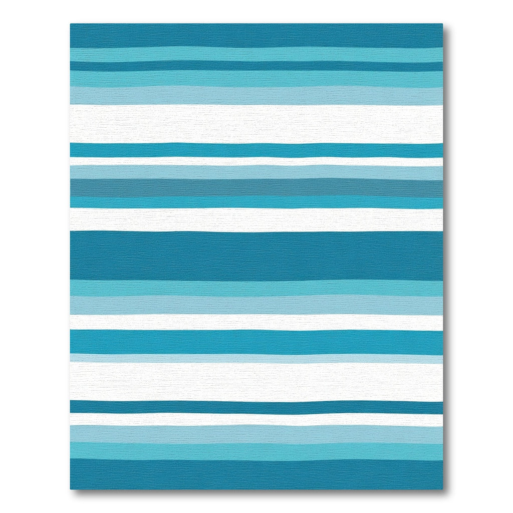 Ocean Blues Striped Horizon Rug