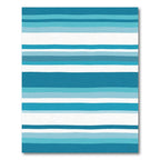 Ocean Blues Striped Horizon Rug