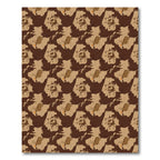 Brown Sepia Portrait Collage Rug