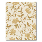 Golden Bird and Blossom Branches Rug