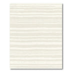 Neutral Boho Stripe Line Art Rug