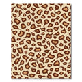 Classic Leopard Print Spots Rug