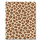 Classic Leopard Print Spots Rug