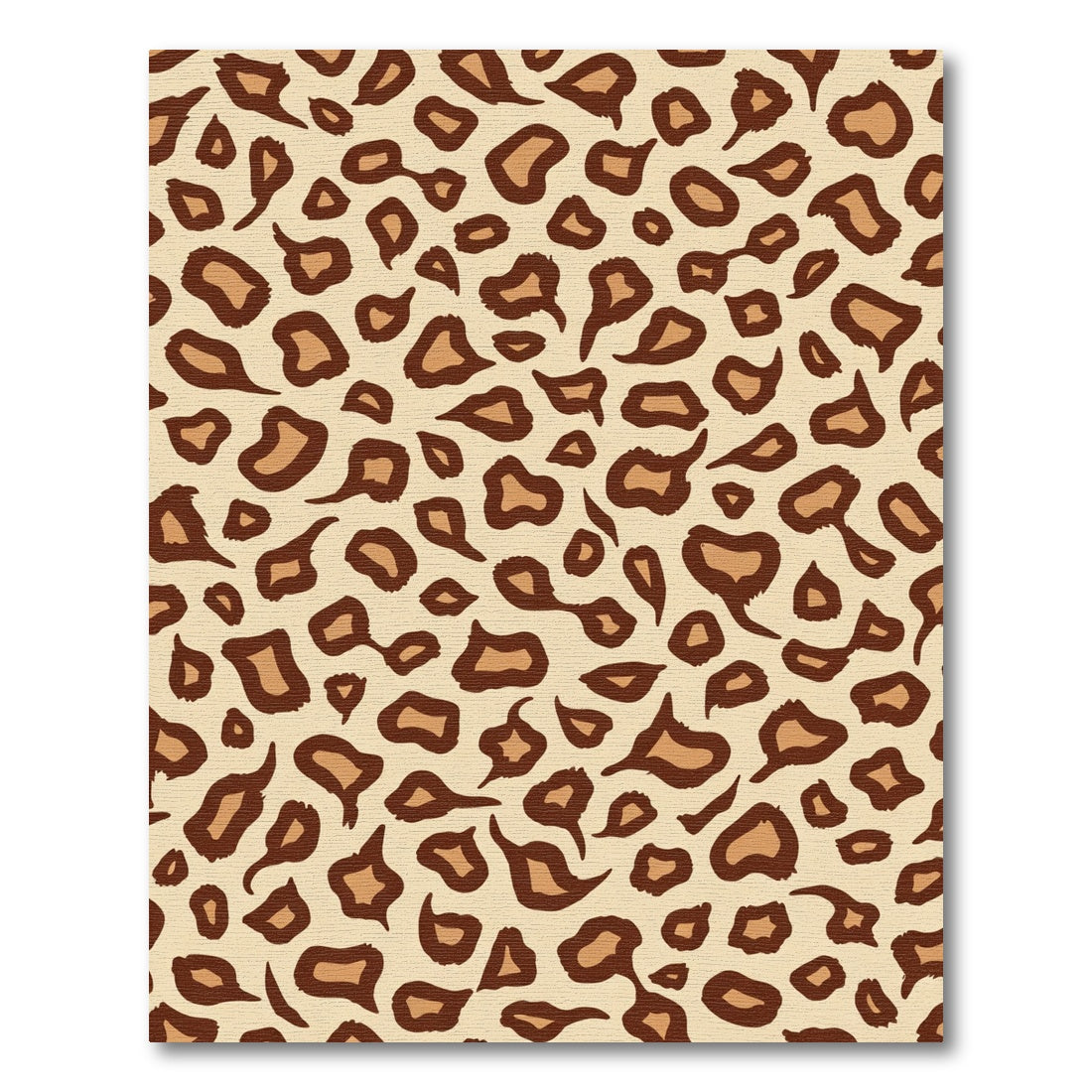 Classic Leopard Print Spots Rug