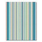Pastel Stripe Vertical Color Block Rug