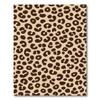 Classic Tan Leopard Spot Rug