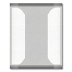 Modern Gray Column Arch Rug