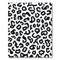 Bold Black White Animal Spots Rug