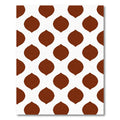 Terracotta Seed Petal Repeat Rug