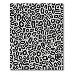 Classic Black White Animal Spot Rug