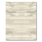 Muted Earth Tone Abstract Stripe Rug