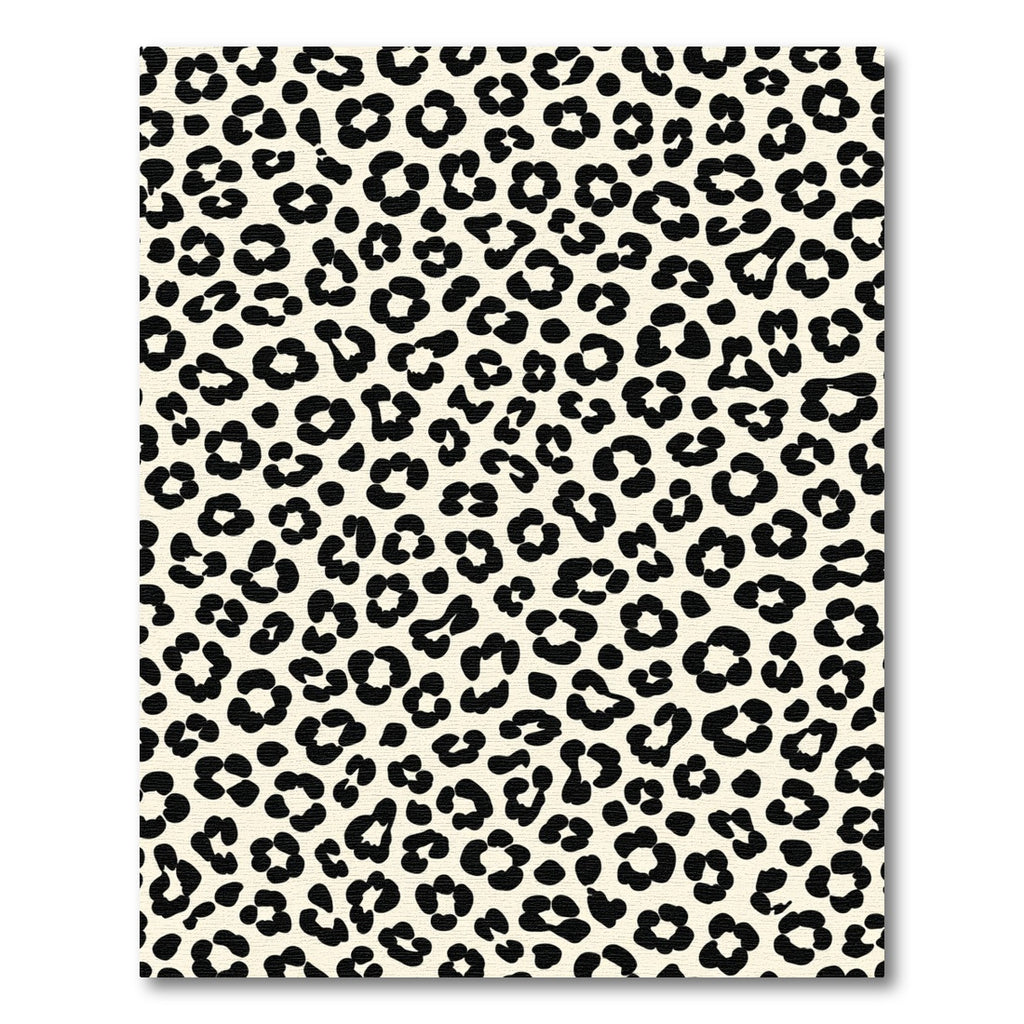 Cream Black Classic Animal Spots Rug