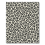 Cream Black Classic Animal Spots Rug