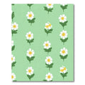 White Daisy Garden Meadow Rug