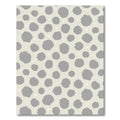 Gray Speckled Ochre Scattered Spots Rug