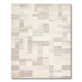 Muted Neutral Geometric Serene Rug