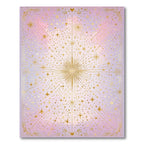 Pink-Purple Starburst Dreamy Rug(Pink)