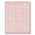 Pink Vintage Floral Romantic Rug(Pink)