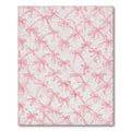 Playful Pink Bow Pattern Rug(Pink)