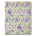 Purple Floral Serene Rug(Beige)