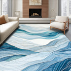 Calming Blue Wave Rug