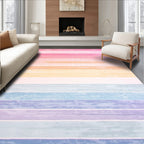 Pastel Striped Cheerful Rug
